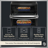 30" 6.6 Cu. Ft. Freestanding Electric Range with 5 Elements and Convection Oven — Results & Stats