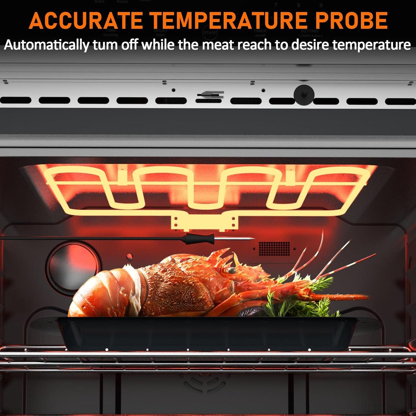 Stainless Steel 30" Touch Control Built-In Oven HEW3001 - Microwave Drawer, Microwave Countertop, Electric Built-In Touch Panel Oven, Microondas Con Extractor De Cocina