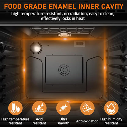 Stainless Steel 30" Touch Control Built-In Oven HEW3001 - Microwave Drawer, Microwave Countertop, Electric Built-In Touch Panel Oven, Microondas Con Extractor De Cocina