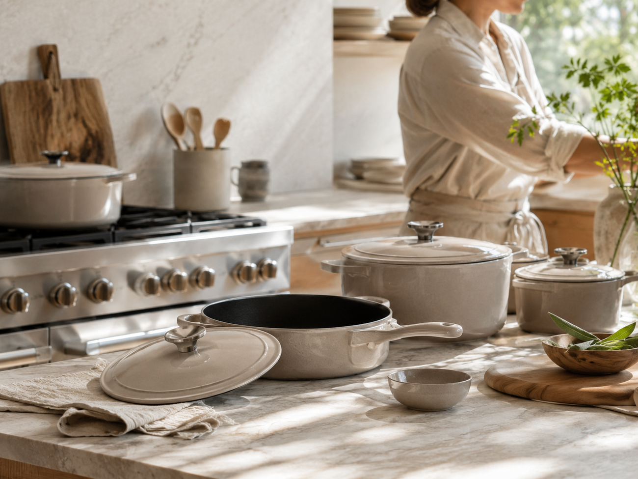 Create a kitchen where beauty, performance, and well-being come together.