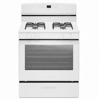 Freestanding Gas Range Built for Home Cooking, 5.1 Cu Ft Oven, 15,000 BTU Burners, Electronic Controls