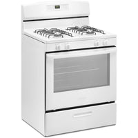 Freestanding Gas Range Built for Home Cooking, 5.1 Cu Ft Oven, 15,000 BTU Burners, Electronic Controls